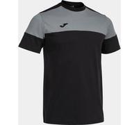 Camiseta manga corta hombre crew v negro gris 6