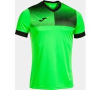 Camiseta manga corta hombre eco supernova verde flúor negro XS