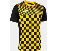 Camiseta manga corta hombre flag iii negro amarillo XS
