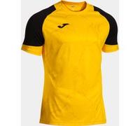 Camiseta manga corta hombre performance handball amarillo negro 4XL