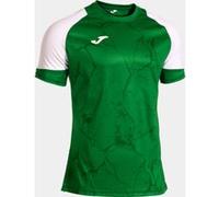 Camiseta manga corta hombre performance handball verde blanco 4XL