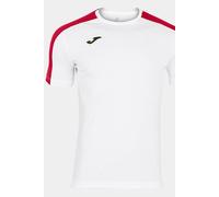 Camiseta Manga Corta Joma Academy III Blanco Rojo - Camiseta Manga Corta Hombre MKP