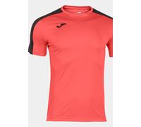 Camiseta Manga Corta Joma Academy III Coral Flúor Negro - Camiseta Manga Corta Niño MKP
