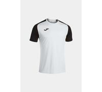 Camiseta Manga Corta Joma Academy IV Blanco Negro - Camiseta Manga Corta Niño MKP