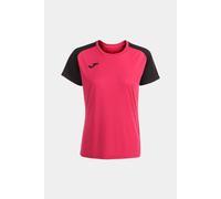 Camiseta Manga Corta Joma Academy IV Fucsia Negro - Camiseta Manga Corta Mujer MKP