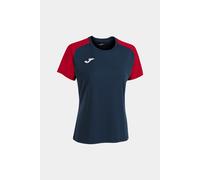 Camiseta Manga Corta Joma Academy IV Marino Rojo - Camiseta Manga Corta Mujer MKP