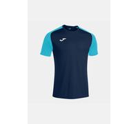Camiseta Manga Corta Joma Academy IV Marino Turquesa Flúor - Camiseta Manga Corta Hombre MKP