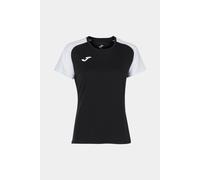 Camiseta Manga Corta Joma Academy IV Negro Blanco - Camiseta Manga Corta Mujer MKP