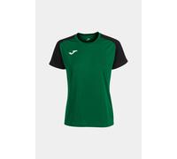 Camiseta Manga Corta Joma Academy IV Verde Negro - Camiseta Manga Corta Mujer MKP