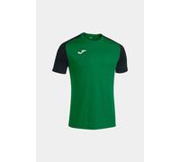 Camiseta Manga Corta Joma Academy IV Verde Negro - Camiseta Manga Corta Niño MKP