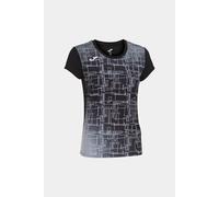 Camiseta Manga Corta Joma Elite VIII Negro - Camiseta Manga Corta Mujer MKP