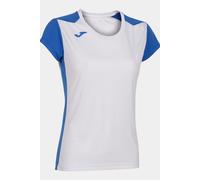 Camiseta Manga Corta Joma Record II Blanco Royal - Camiseta Manga Corta Mujer MKP