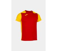 Camiseta Manga Corta Joma Record II Rojo Amarillo - Camiseta Manga Corta Hombre MKP
