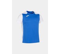Camiseta Manga Corta Joma Record II Royal Blanco - Camiseta Manga Corta Niño MKP