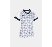 Camiseta Joma Supernova III Manga Corta Mujer/Niña Blanco Marino S EU