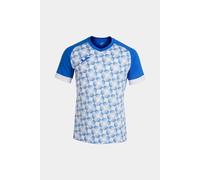 Camiseta Manga Corta Joma Supernova III Royal Blanco - Camiseta Manga Corta Hombre MKP