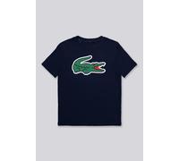 Camiseta Manga Corta Lacoste - Azul - Camiseta Algodón Niño talla 16