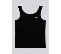Levi's Camiseta KT-Knit Top Côtelé manga corta Negro 12 años Niña