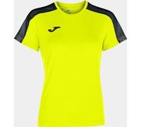 Camiseta manga corta mujer academy iii amarillo flúor negro 12