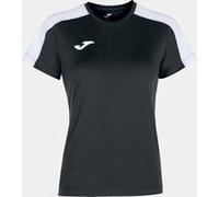Camiseta manga corta mujer academy iii negro blanco 8-10