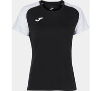 Camiseta manga corta mujer academy iv negro blanco M