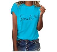 Camiseta Manga Corta Mujer Camiseta Mujer Manga Corta Blusas Verano Larga Sueter Primavera Blusa De Lunares Amarilla Camisetas Camisa Vaquera Pack Rayas Vestido Algodon Elegantes Peto Ropa Jersey~~