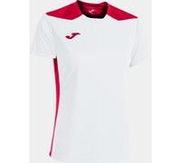Camiseta manga corta joma championship vi mujer blanco rojo L