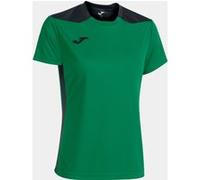 Camiseta manga corta mujer championship vi verde negro S