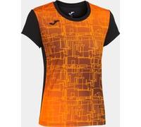 Camiseta manga corta mujer elite viii negro naranja XS