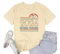 Camiseta Manga Corta Mujer Estampada Cuello Redondo para Verano Casual Y Diario Prenda De Inspiración Retro Que Combina Lo Mejor del Pasado con La Comodidad Actual