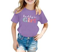 Camiseta Manga Corta Niño, Cuello Redondo, Estampado Multicolor Vibrante, Ropa Casual, Tejido Ligero Cómodo
