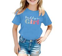 Camiseta Manga Corta Niño, Cuello Redondo, Estampado Multicolor Vibrante, Ropa Casual, Tejido Ligero Cómodo