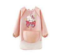 Camiseta Manga Corta Niño - Delantal de Manga Larga para niños Unisex para Pintar cocinar y Pintar con un Bonito diseño de Animales para niños y niñas (9-12 Years)