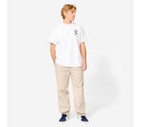 Camiseta manga corta TS500 blanco en colaboración con Make Life Skate Life XS