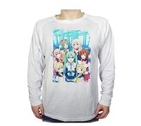 Camiseta Manga Larga A3 Grupo Musical Vocaloid Hatsune Miku Tshirt.