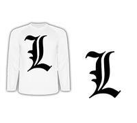 Camiseta Manga Larga A3 Logo Death Note Lawliet Tshirt