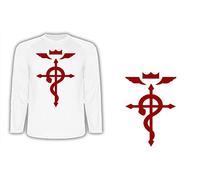 Camiseta Manga Larga A3 Logo Full Metal Alchemist Tshirt