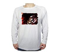 Camiseta Manga Larga Alucard Demonio Dracula Anime accion Vampiros Tshirt.