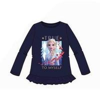 Camiseta Manga Larga de Frozen II Negro 8 años