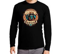 Camiseta Manga Larga de Hombre Monkey Island Videojuegos LeChuck Guybrush Threepwood 004