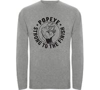 Camiseta Manga Larga de Hombre Popeye Espinacas Cocoliso Bluto Olivia S