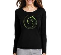 Camiseta Manga Larga de Mujer Alien Ripley Covenant Pelicula Evolution Nostromo 004 L