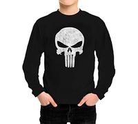Camiseta Manga Larga de NIÑOS Punisher Castigador Comic 003 11-12 años