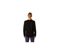 Camiseta manga larga de running asics core ls top mujer negro XS