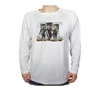 Camiseta Manga Larga Guerra mevieval Vikingos Caballeros Samurais Tshirt.