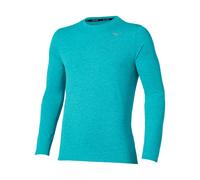 Camiseta Manga Larga Mizuno Core Impulse Azul, Talla XL