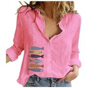 Camiseta Manga Larga Pijama Mujer Camisa Cuadros Mujer Camisas para Mejores Amigas Blusas Azul Marino Elegantes T Shirt para Mujer Camisetas De Baloncesto para Chicas Camisetas BáSicas Manga Corta