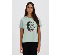 Camiseta Marilyn - Verde - Camiseta Algodón Mujer talla XS