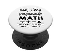 Camiseta Mathe Studieren Mathematik Mathe-Student Regalo PopSockets PopGrip Adhesivo