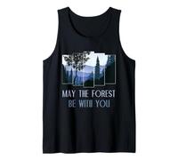 Camiseta May The Forest BE with You Nature Lover Día de la Tierra Camiseta sin Mangas